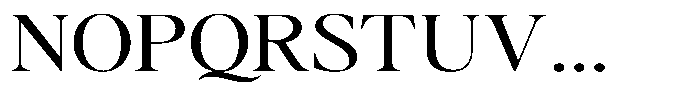 Gustian Light Expanded Font UPPERCASE