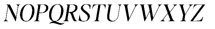 Gustian Light Italic Font UPPERCASE