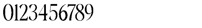 Gustian Light Semi Condensed Font OTHER CHARS