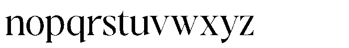 Gustian Light Font LOWERCASE