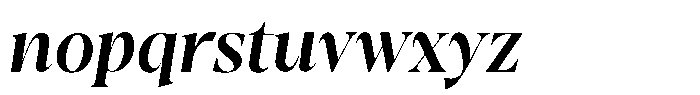 Gustian Medium Italic Font LOWERCASE