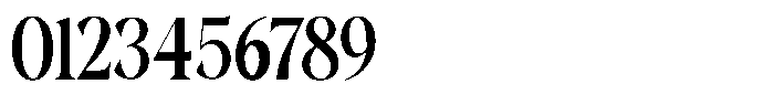 Gustian Medium Semi Condensed Font OTHER CHARS