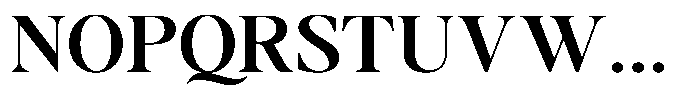 Gustian Medium Semi Expanded Font UPPERCASE