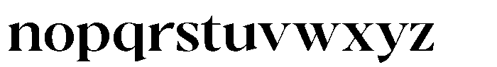 Gustian Medium Semi Expanded Font LOWERCASE