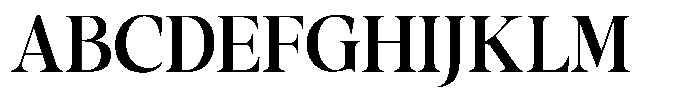 Gustian Medium Font UPPERCASE