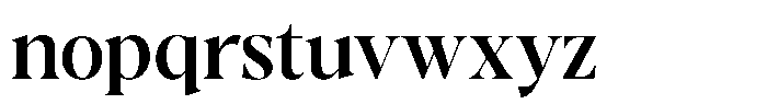 Gustian Medium Font LOWERCASE
