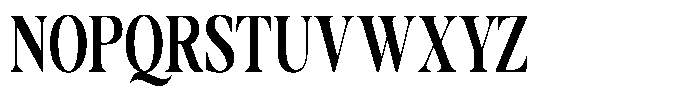 Gustian Semi Bold Condensed Font UPPERCASE
