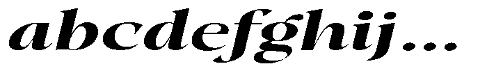 Gustian Semi Bold Expanded Italic FONT
