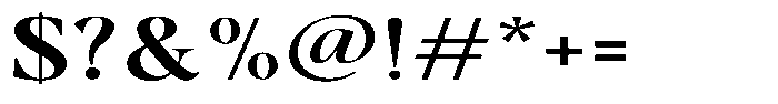 Gustian Semi Bold Expanded Font OTHER CHARS