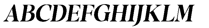 Gustian Semi Bold Italic Font UPPERCASE