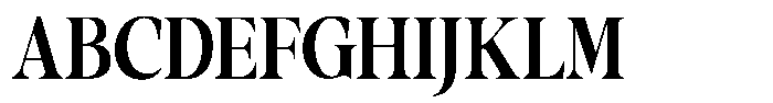 Gustian Semi Bold Semi Condensed Font UPPERCASE