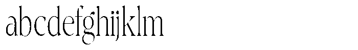 Gustian Thin Condensed FONT