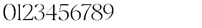 Gustian Thin Semi Expanded Font OTHER CHARS