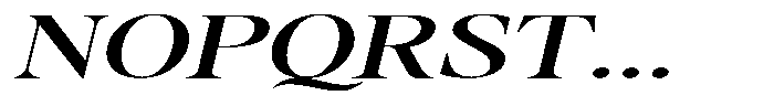 Gustian Variable Black Italic Font UPPERCASE
