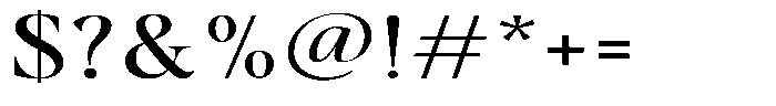 Gustian Variable Black Font OTHER CHARS