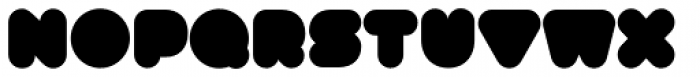 Gusto Solid Font LOWERCASE