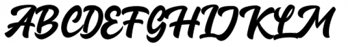 Guthenberg Regular Font UPPERCASE