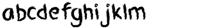 Gutheng Regular Font LOWERCASE
