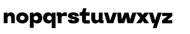 Guton Black Font LOWERCASE