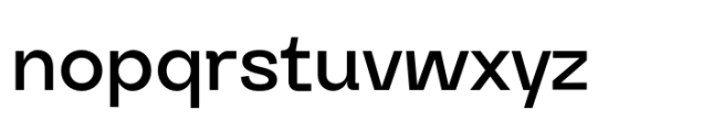 Guton Medium Font LOWERCASE