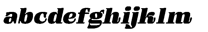 Gutriger Black Oblique FONT