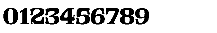 Gutriger Bold Font OTHER CHARS