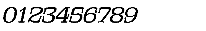 Gutriger Light Oblique Font OTHER CHARS