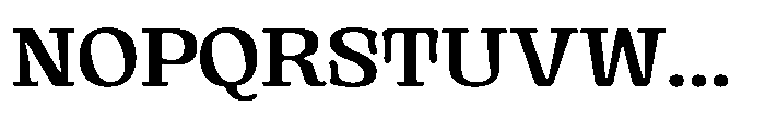 Gutriger Medium Font UPPERCASE