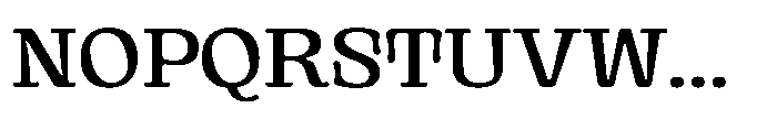 Gutriger Regular Font UPPERCASE