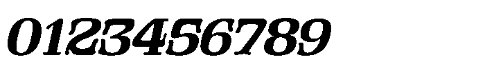 Gutriger Semi Bold Oblique Font OTHER CHARS