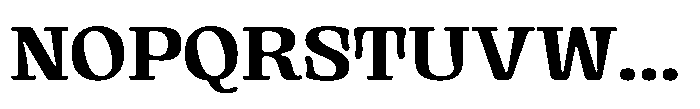 Gutriger Semi Bold Font UPPERCASE