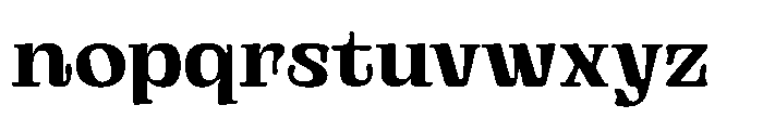 Gutriger Semi Bold Font LOWERCASE