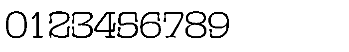 Gutriger Thin Font OTHER CHARS