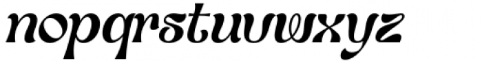 Guyon Gazebo Italic Font LOWERCASE