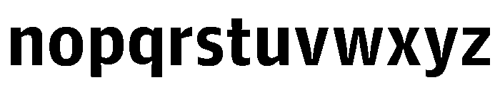 Guardian Agate Sans Bold Font LOWERCASE