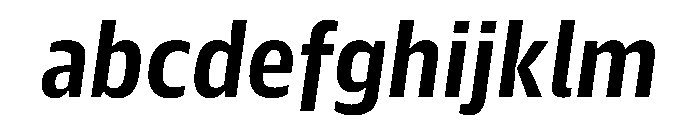 Guardian Agate Sans Grades G1 Duplex Bold Italic FONT