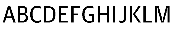 Guardian Agate Sans Grades G1 Duplex Regular Font UPPERCASE