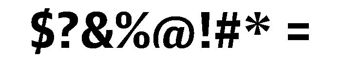 Guardian Agate Sans Grades G2 Bold Font OTHER CHARS