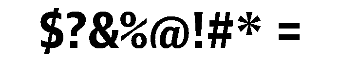 Guardian Agate Sans Grades G2 Duplex Bold Font OTHER CHARS