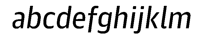 Guardian Agate Sans Grades G2 Duplex Regular Italic FONT