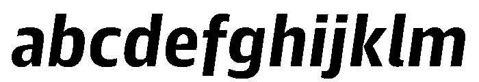 Guardian Agate Sans Grades G3 Bold Italic FONT