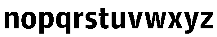 Guardian Agate Sans Grades G3 Bold Font LOWERCASE