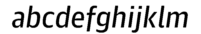 Guardian Agate Sans Grades G3 Duplex Regular Italic FONT