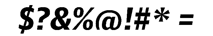 Guardian Agate Sans Grades G4 Bold Italic Font OTHER CHARS