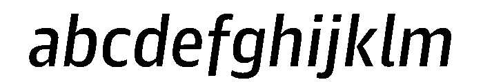Guardian Agate Sans Grades G4 Duplex Regular Italic FONT