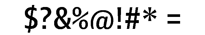 Guardian Agate Sans Grades G4 Duplex Regular Font OTHER CHARS