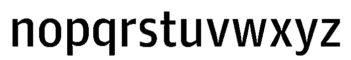 Guardian Agate Sans Grades G4 Duplex Regular Font LOWERCASE