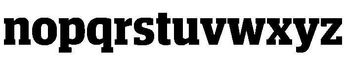 Guardian Compact Bold Font LOWERCASE