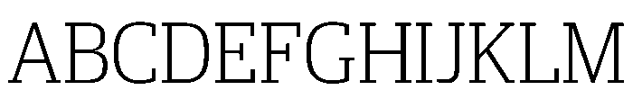 Guardian Compact Light Font UPPERCASE