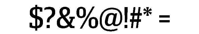 Guardian Compact Regular Font OTHER CHARS